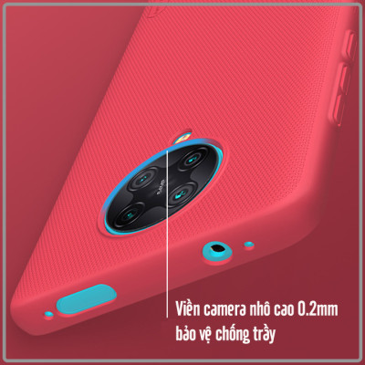 Ốp lưng cho Poco F2 Pro - Redmi K30 Pro - K30 Ultra nhựa PC cứng Nillkin , Vân nhám , chống vân tay - Hàng Nhập Khẩu