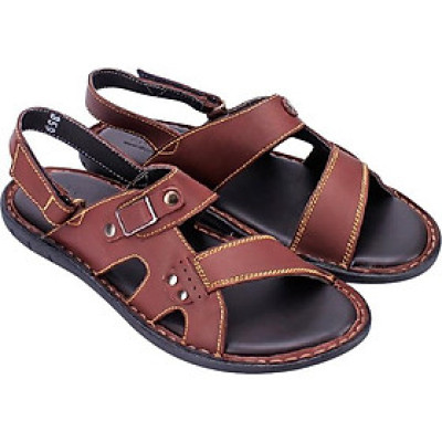 Dép Quai Hậu Nam Huy Hoàng HT7138 - Nâu