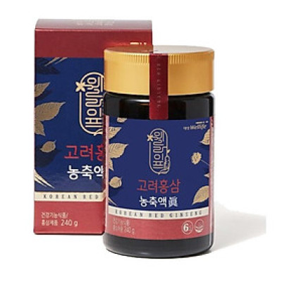 Cao hồng sâm Goryeo Red ginseng Daesang Wellife hũ 240gr