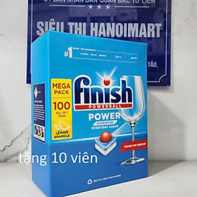 Viên rửa bát Finish Classic 110 viên - 2 chức năng