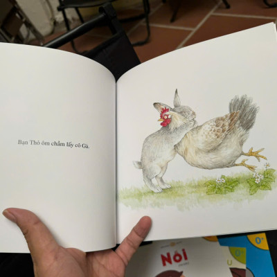 Bộ 4 Cuốn Truyện Tranh Ehon Nhật Bản – CHẠM TAY NÀO, NÀY, CẬU ƠI, NỐI, VỪA IN – Taro Miura – Trần Khanh dịch – Mọt Sách Mogu