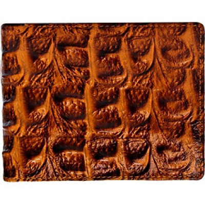 Ví Nam Vân Cá Sấu Huy Hoàng HT2116 (12.5 x 10 cm) - Vàng