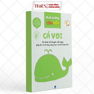 Bộ nuôi dưỡng tâm hồn - Bộ Cá Voi lứa tuổi 5+ (trọn bộ gồm 6 quyển) - Shichida