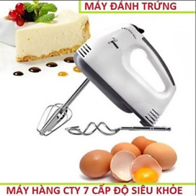 MÁY ĐÁNH TRỨNG TRỘN BỘT 7 CẤP ĐỘ SIÊU MẠNH THUẬN TIỆN CHO MỌI GIA ĐÌNH 