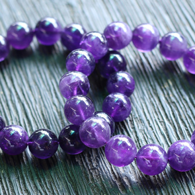 Vòng Thạch Anh Tím Vip Ngọc Quý Gemstones (14mm)