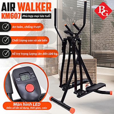 BG - Máy Chạy Bộ Trên Không Cỡ Lớn,Xe đạp thể thao, xe đạp gấp gọn người lớn tùy chỉnh độ nặng, tập thể dục tại nhà Chịu Lực Tốt Siêu Bền