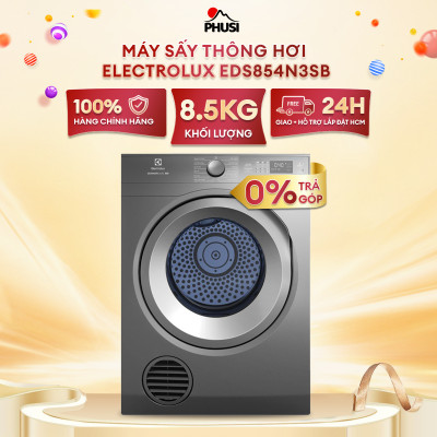Máy sấy Electrolux 8.5 kg EDS854N3SB - Chỉ giao HCM