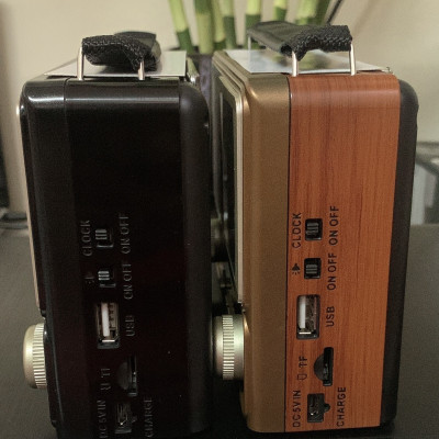 ĐÀI RADIO USB NGHE NHẠC WAXIBA XB-402 BT CÓ ĐỒNG HỒ ,NGHE FM/AM/SW LOA SIÊU LỚN hàng chính hãng