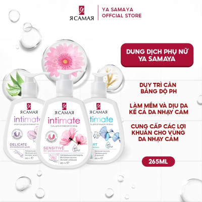 Dung dịch vệ sinh phụ nữ YA SAMAYA R Intimate 265ml - làm sạch dưỡng ẩm