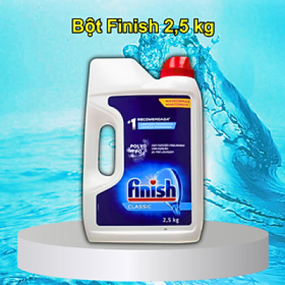 Bột rửa bát Finish Classic 2.5kg / can ( Đức )