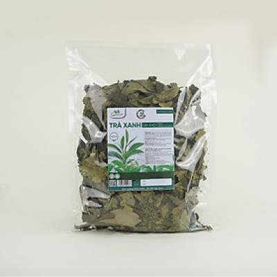 Lá trà xanh sấy khô Goce - Công nghệ sấy lạnh cao cấp - Hộp 100g