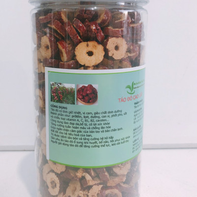 Quả táo đỏ thái lát - Loại cao cấp thơm ngon (500gr)