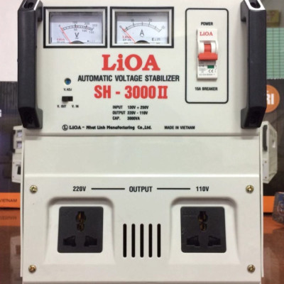 Ổn áp 1 pha LiOA SH-3000 II