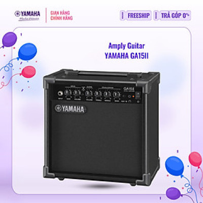 Amply Guitar YAMAHA GA15II - Thiết kế gọn nhẹ, sản phẩm chính hãng