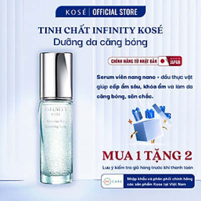 Tinh Chất Dưỡng Da Căng Bóng Săn Chắc Da Oil Capsule & Nano Capsule Infinity Kosé Nhật Bản 50ml