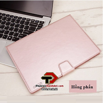 Bao da dạng ví cho SamSung Galaxy Tab A9+ Plus SM-X210, SM-X215, SM-X216 hiệu Hanman có quai cài - Hàng chính hãng