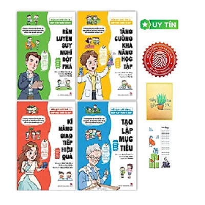 Hiểu Quy Luật Tâm Lí, Giúp Phát Triển Tư Duy - Combo 4 Cuốn (Tặng Kèm Bookmark CÚ MÈO + SỔ TAY XƯƠNG RỒNG)
