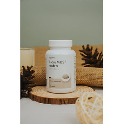 Thực phẩm BVSK OPFE LionsMUS extra capsules (120 viên), Hungary (Nấm Bờm Sư Tử)