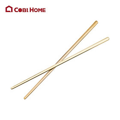 Đũa Spring vàng inox 201 nhỏ gọn - Cobihome