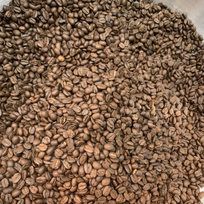 Cà phê Moka Cầu Đất pha phin rang mộc