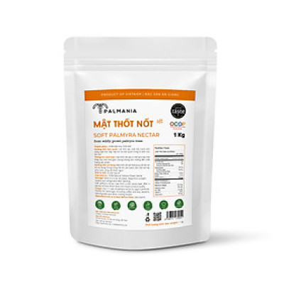 PALMANIA Mật thốt nốt sệt 1KG T | 1 sao Great Taste Awards 2021 | Nguyên Chất, Tự Nhiên & Vì Sức Khỏe | Đặc sản An Giang