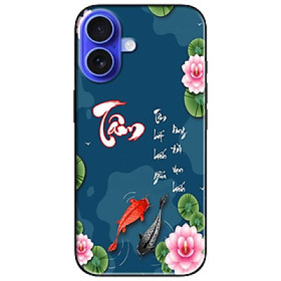 Ốp lưng dành cho Iphone 16 - 16 Plus - 16 Pro - 16 Pro Max - Tâm Cá KOI - Hàng Chính Hãng