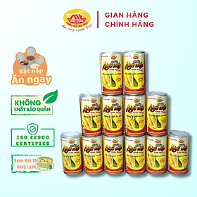 Cháo ngô nếp Minh Trung 365g - Cháo Ngô Nếp 12 (combo 12 lon)