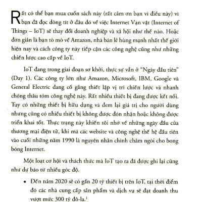 Phương Thức Amazon – 10 Nguyên Lý Internet Vạn Vật