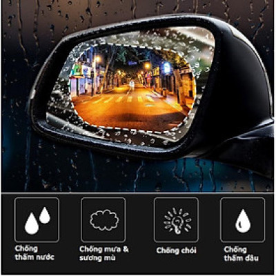 Miếng dán chống nước gương Ô tô
