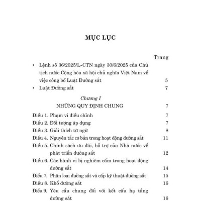 Luật Đường sắt năm 2025