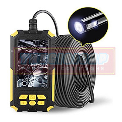 Camera Nội Soi Công Nghiệp 1080P Full HD 4.5 inch LCD Cho Ống Dẫn Dây Cứng P50 - Hàng Nhập Khẩu