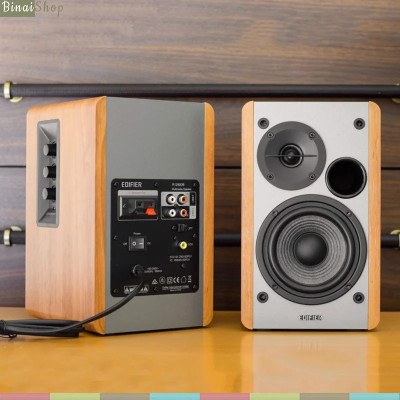 Edifier R1280DBs - Loa Bookself Bluetooth 5.0, Kết Nối Line In/Coaxial/Optical/Sub Out, Công Suất 42W, Điều Khiển Từ Xa - Hàng chính hãng
