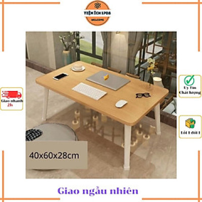 Bàn học gấp gọn chân nhựa ngồi bệt - giao màu ngẫu nhiên