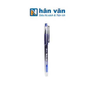 Bút Gel Mr.Supper 0.5 mm - Officetex OT-GP025BU - Mực Xanh