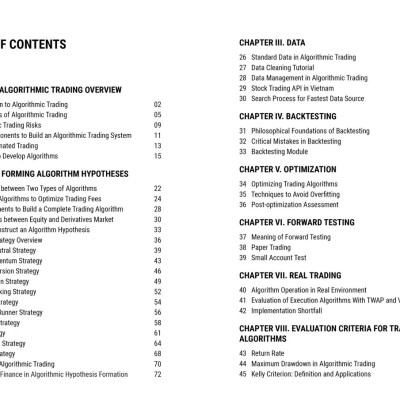 Algorithmic trading theory and practice - A practical guide with applications on the Vietnamese stock market