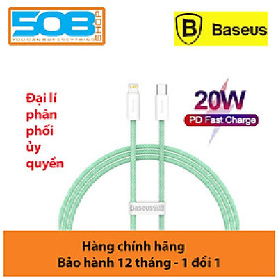 Cáp sạc nhanh Baseus Dynamic Series PD 20W Type-C to Lai-ning dành cho sản phẩm táo (Fast Charging & Data Cable) - Hàng chính hãng