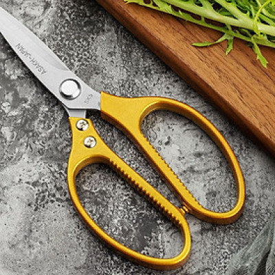 Kéo Vàng Xuất Nhật DA5 Đa Năng Cắt Gà, Cắt Xương, Cắt Cành Cây Siêu Bền – D Danido