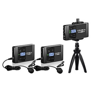 Cặp Micro không Dây Cài Áo Comica CVM-WS60 - Hàng Chính Hãng