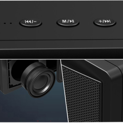 Loa Bluetooth mini Sansui âm thanh vượt trội - Hàng nhập khẩu