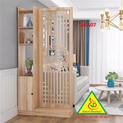 KỆ VÁCH NGĂN PHÒNG KHÁCH , NHÀ BẾP ( 1 VÁCH 1 KỆ) VGA01