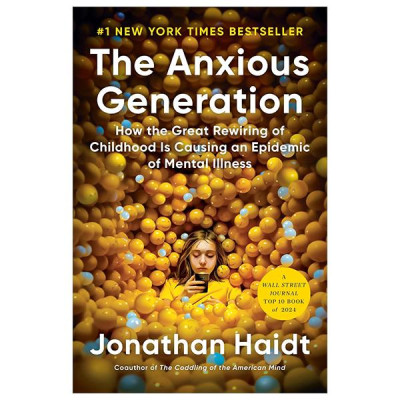 Sách ngoại văn: The Anxious Generation (International Edition)