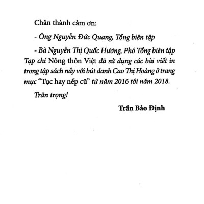 Bóng Chiều Quê - Nam Bộ Tục Hay Nếp Cũ