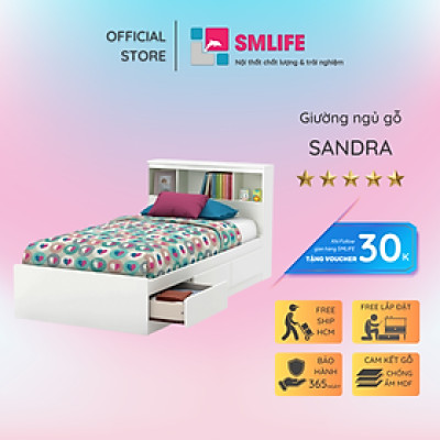 Giường đơn cho trẻ em dễ thương SMLIFE Sandra