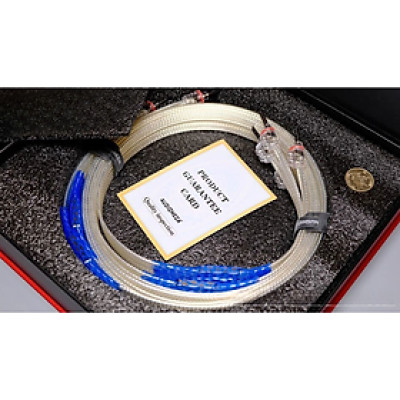 Dây loa Audiomeca S30 mạ bạc cao cấp 1,5m | Jack bắp chuối | Lõi đồng OFC tinh khiết | Chất âm trung thực và chính xác | Truyền tải âm thanh rõ ràng, chi tiết | Thiết kế chống nhiễu tốt | Vỏ bọc PVC bảo vệ | Chất lượng hi-end | Hàng Nhập Khẩu