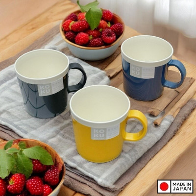 Cốc uống nước có quai Koku 300ml - Hàng nội địa Nhật Bản 