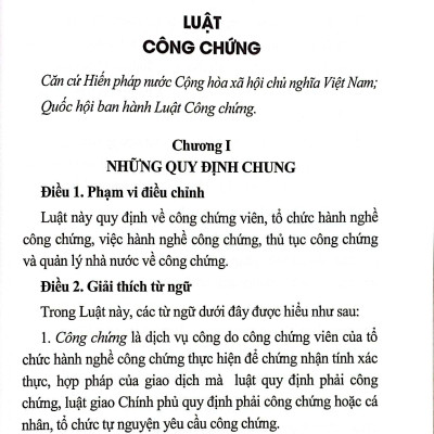 Sách - Luật Công Chứng