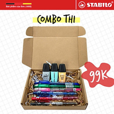 [GIÁ SỐC 99K] Combo THI 10 món sản phẩm STABILO