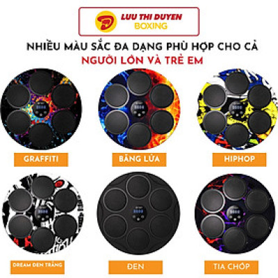Máy đấm bốc âm nhạc - Lừu Thị Duyên Boxing - Phiên bản 6 điểm đấm - Kết nối bluetooth phát nhạc