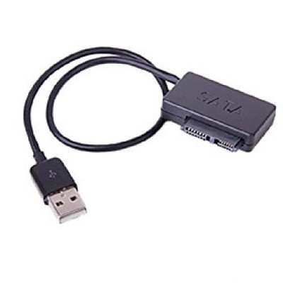 Cáp chuyển ổ DVD laptop ra cổng USB - Cable DVD to USB - Hàng chính hãng