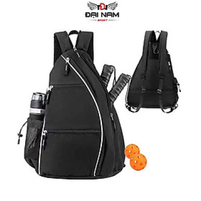 Balo Đựng Vợt Pickleball Dạng Đeo Chéo,Đeo Lưng Nhiều Ngăn, Chất Liệu Vải Cao Cấp Chính Hãng Đại Nam Sport